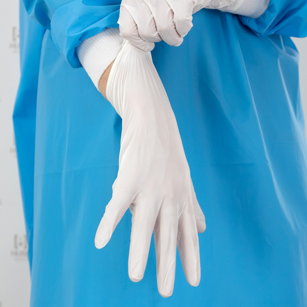 MAPA Solo 999 nitrile gloves | long cuff | suitable for lab/chemical applications