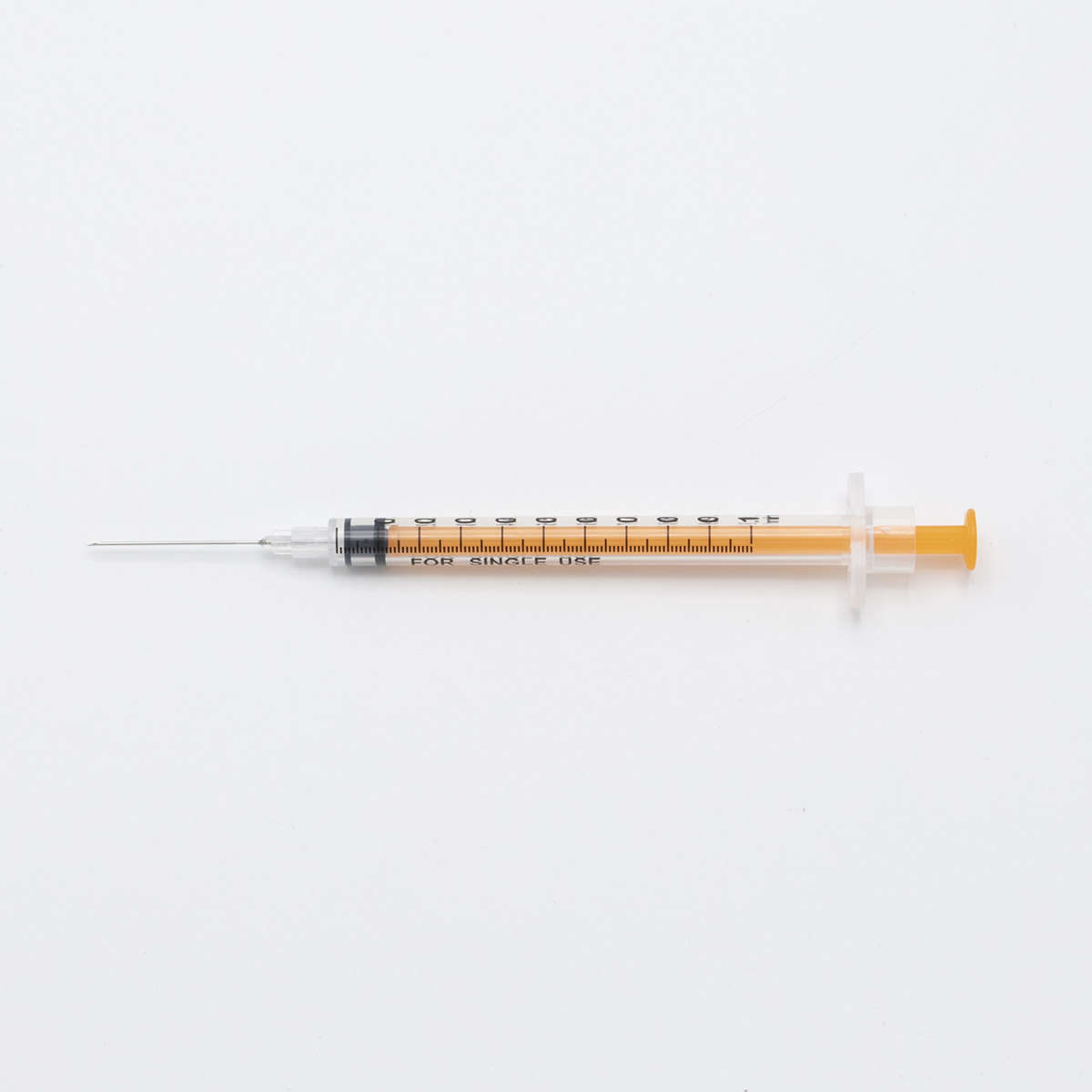 LDS Injection syringes with pre-assembled needle