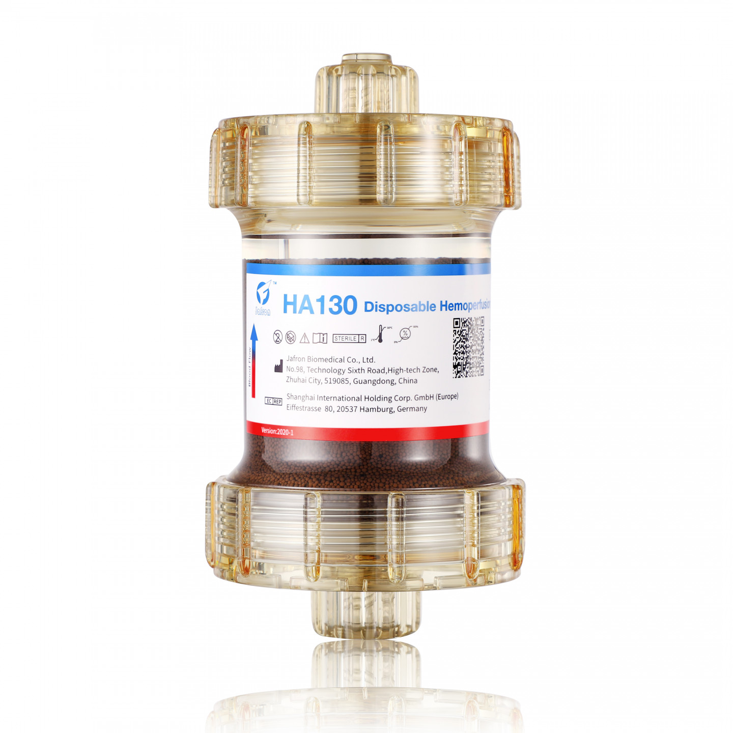 Jafron hemoadsorptie-cartridges voor chronische aandoeningen